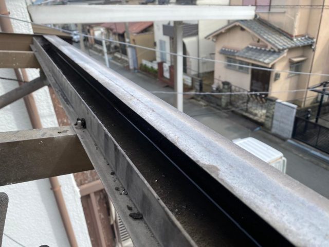 加古川市でアルミフレームの調整